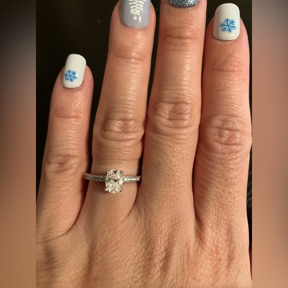 COPY - Moissanite diamond ring~ ding ding ding~